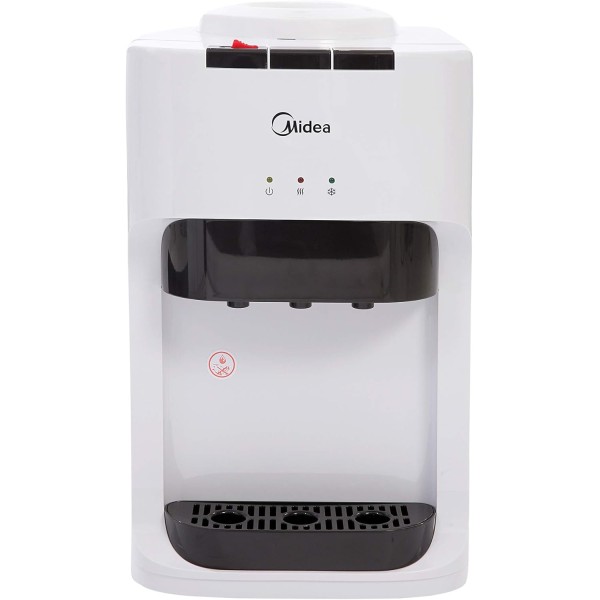 Shop Midea Table Top Loading, 3 Taps Water Dispenser, White - YL1635T ...